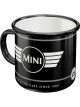 Nostalgic-Art Licensed Product Enamel Coated Mug Mini - Logo Black 360ml