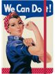 Nostalgic-Art Licensed Product Notebook We Can Do It Blue 128 pages