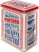 Nostalgic-Art Licensed Product Tin Box Large Popcorn White 10 x 14 x 20cm 3L
