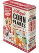 Nostalgic-Art Licensed Tin Box XL Kellogg's Corn Flakes Quality Cereal Multi