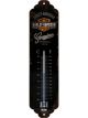 Nostalgic-Art Licensed Product Thermometer Harley Davidson Black 2 x 6.5 x 28 cm