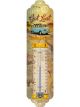 Nostalgic-Art Licensed Thermometer VW Bulli Lets Get Lost Yellow 2x6.5x28 cm