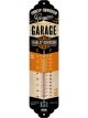 Nostalgic-Art Licensed Thermometer Harley-Davidson Garage Black 2x6.5x28 cm