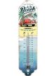 Nostalgic-Art Licensed Product Thermometer VW Bulli Beach Blue 2 x 6.5 x 28 cm