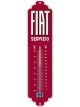 Nostalgic-Art Licensed Product Thermometer Fiat Service Red 2 x 6.5 x 28 cm