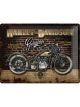 Nostalgic-Art Licensed Product Large Metal Sign Harley Brick Wall 30x40cm L