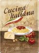 Nostalgic-Art Licensed Product Large Metal Sign Cucina Italiana 30cm W x 40cm L