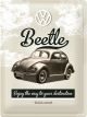 Nostalgic-Art Licensed Product Large Metal Sign Beetle 30cm W x 40cm L