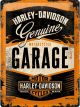 Nostalgic-Art Licensed Product Large Metal Sign Harley Davidson Garage 30x40cm