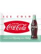 Nostalgic-Art Licensed Large Metal Sign Coca-Cola 1960 Diner Bottle 30cmx40cm