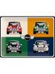 Nostalgic-Art Licensed Product Large Metal Sign Mini 4 Cars Pop Art 30x40cm L