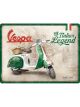 Nostalgic-Art Licensed Product Large Metal Sign Vespa Italian Legend 30x40cm L
