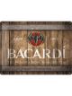 Nostalgic-Art Licensed Large Metal Sign Bacardi Wood Barrel Logo 30cmx40cm