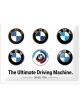 Nostalgic-Art Licensed Product Large Metal Sign BMW Logo Evolution 30x40cm L