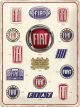 Nostalgic-Art Licensed Product Large Metal Sign Fiat Logo Evolution 30x40cm L