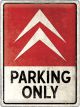 Nostalgic-Art Licensed Product Large Metal Sign Citron Parking Only 30x40cm L