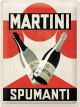 Nostalgic-Art Licensed Product Large Metal Sign Martini Spumanti 30x40cm L