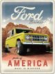 Nostalgic-Art Licensed Large Metal Sign Ford Bronco Pride Of America 30x40cm