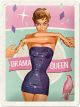 Nostalgic-Art Licensed Product Small Metal Sign Drama Queen 15cm W x 20cm L