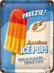 Nostalgic-Art Licensed Product Small Metal Sign IcePop 15cm W x 20cm L