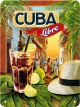 Nostalgic-Art Licensed Product Small Metal Sign Cuba Libre 15cm W x 20cm L