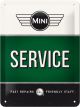 Nostalgic-Art Licensed Product Small Metal Sign Mini Service Green 15x20cm L