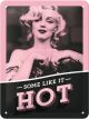 Nostalgic-Art Licensed Small Metal Sign Marilyn Some like it Hot 15cmx20cm
