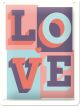 Nostalgic-Art Licensed Product Small Metal Sign LOVE 15cm W x 20cm L