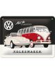 Nostalgic-Art Licensed Product Small Metal Sign VW Meet the Classics 15x20cm L