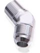 Aeroflow 45 Degree NPT to Male Flare Adapter 1