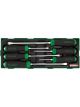 Toptul 6pcs Go Thru Slotted Phillips Screwdriver Set Modular Insert