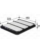 Valeo Air Filter Height 27mm, Width 223mm, Length 193mm