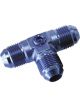 Aeroflow Flare AN Tee -6AN With 2 X 1/8 Inch NPT Ports, Blue