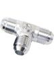 Aeroflow Flare AN Tee -8AN With 2 X 1/8