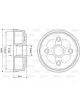 Valeo Brake Drum