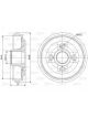 Valeo Brake Drum