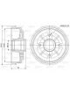 Valeo Brake Drum