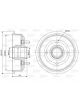 Valeo Brake Drum