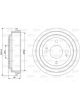 Valeo Brake Drum