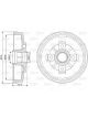 Valeo Brake Drum