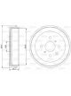 Valeo Brake Drum