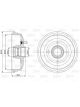 Valeo Brake Drum