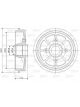 Valeo Brake Drum