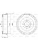 Valeo Brake Drum