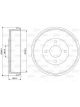 Valeo Brake Drum