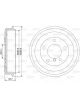 Valeo Brake Drum