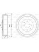 Valeo Brake Drum