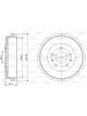 Valeo Brake Drum