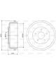 Valeo Brake Drum