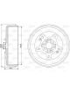 Valeo Brake Drum